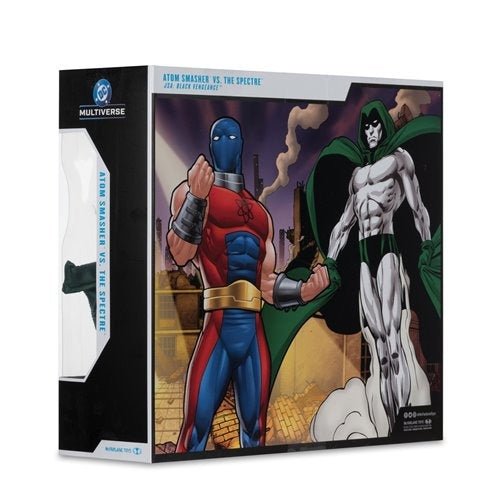 DC Multiverse Atom Smasher Megafig vs. The Spectre JSA: Black Vengeance Action Figure 2 - Pack - by McFarlane Toys