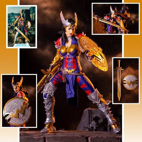 DC Multiverse Wonder Woman by Todd McFarlane 7-Inch Scale Action Figure - by McFarlane Toys | Buy at ToyShnip