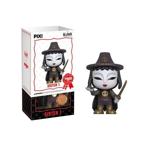 ThrillJoy Pix! Kubo and the Two Strings Sister 1 with Sword Vinyl Figure
