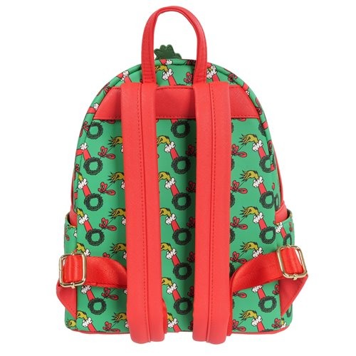 Loungefly How the Grinch Stole Christmas Grinch Christmas Present Mini-Backpack - Entertainment Earth Exclusive