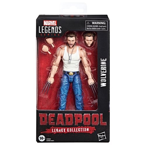 Deadpool Legacy Collection Marvel Legends Wolverine 6-Inch Action Figure - by Hasbro | Buy at ToyShnip