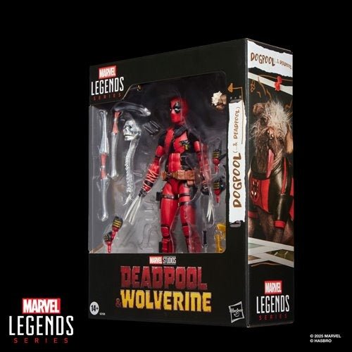 Deadpool Marvel Legends Series Dogpool and Deadpool 6 - Inch Action Figures - by Hasbro