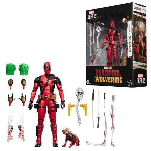 Deadpool Marvel Legends Series Dogpool and Deadpool 6 - Inch Action Figures - by Hasbro