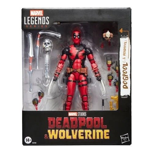 Deadpool Marvel Legends Series Dogpool and Deadpool 6 - Inch Action Figures - by Hasbro