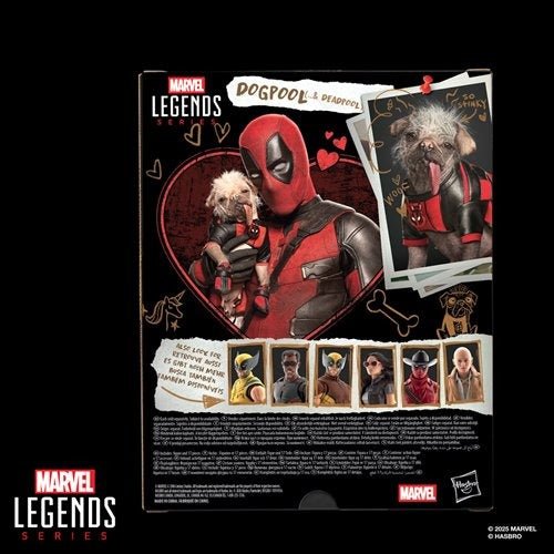 Deadpool Marvel Legends Series Dogpool and Deadpool 6 - Inch Action Figures - by Hasbro
