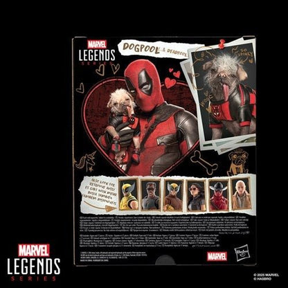 Deadpool Marvel Legends Series Dogpool and Deadpool 6 - Inch Action Figures - by Hasbro