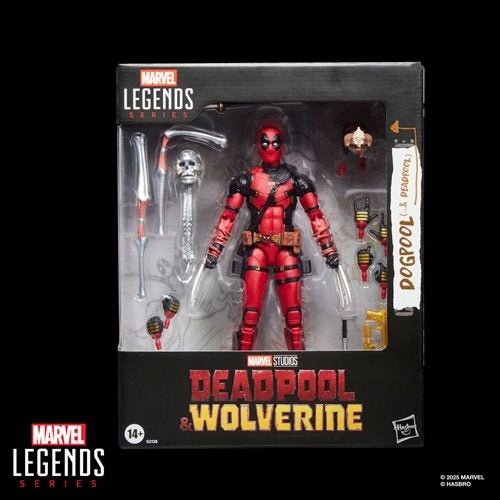 Deadpool Marvel Legends Series Dogpool and Deadpool 6 - Inch Action Figures - by Hasbro