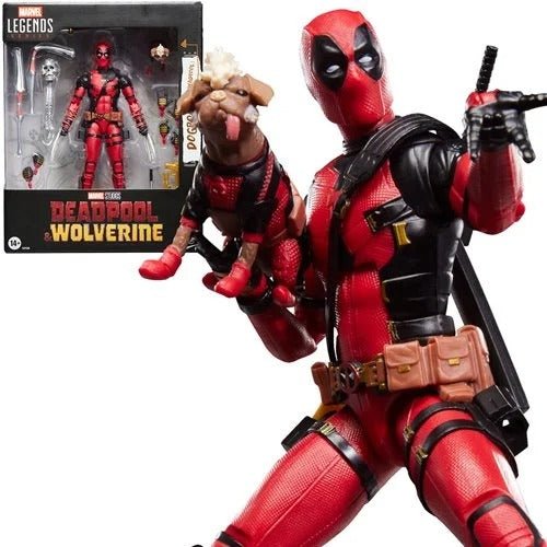 Deadpool Marvel Legends Series Dogpool and Deadpool 6 - Inch Action Figures - by Hasbro