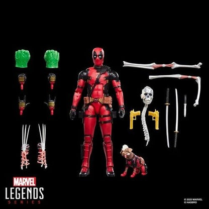 Deadpool Marvel Legends Series Dogpool and Deadpool 6 - Inch Action Figures - by Hasbro