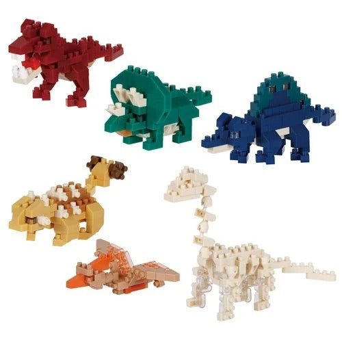 Dinosaur Series 1 Nanoblock Mininano Blind - Bag (1 Bag with 1 Figure) - by Nanoblock