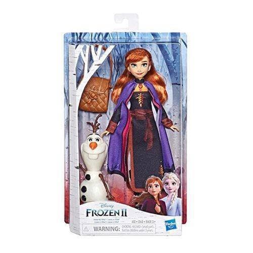 Disney Frozen 2 Anna Doll with Buildable Olaf Figure - by Hasbro | Buy at ToyShnip