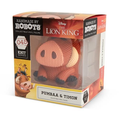 Disney The Lion King Pumbaa and Timon Handmade By Robots Vinyl Figure - by Handmade By Robots | Buy at ToyShnip