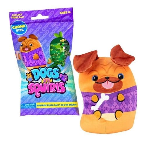Dogs vs Squirls Chonks 6 Inch Plush Mystery Bag - by CEPIA | Buy at ToyShnip