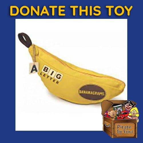 DONATE THIS TOY - Pirate Toy Fund - BANANAGRAMS - BIG LETTER - by BANANAGRAMS | Buy at ToyShnip