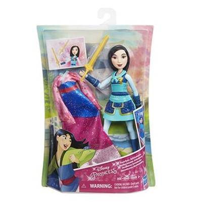 DONATE THIS TOY - Pirate Toy Fund - Disney Princess Fearless Adventures Doll - Mulan - by Hasbro | Buy at ToyShnip