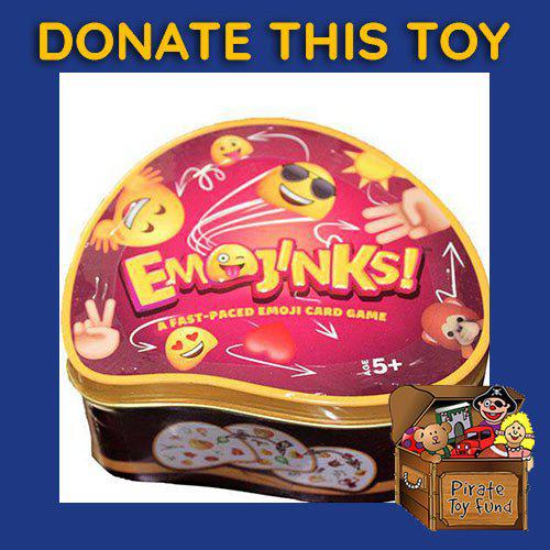 DONATE THIS TOY - Pirate Toy Fund - Emojinks! A Fast-Paced Emoji Card Game - by BANANAGRAMS | Buy at ToyShnip