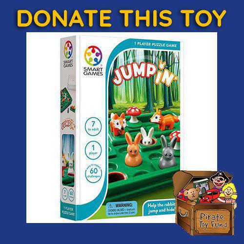 DONATE THIS TOY - Pirate Toy Fund - Jump In' Puzzle Game - by Smart Games | Buy at ToyShnip