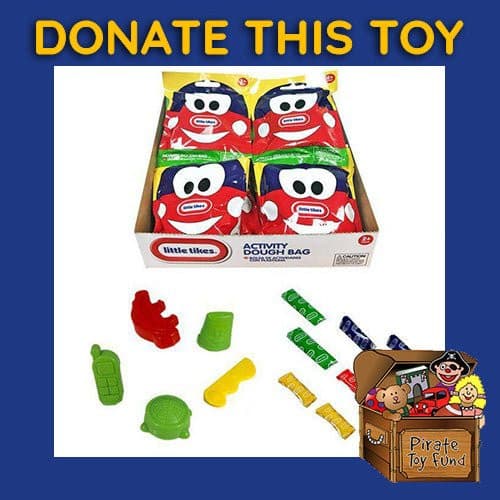 DONATE THIS TOY - Pirate Toy Fund - Little Tikes Activity Dough Bag - Set of 4 - by Little Tikes | Buy at ToyShnip