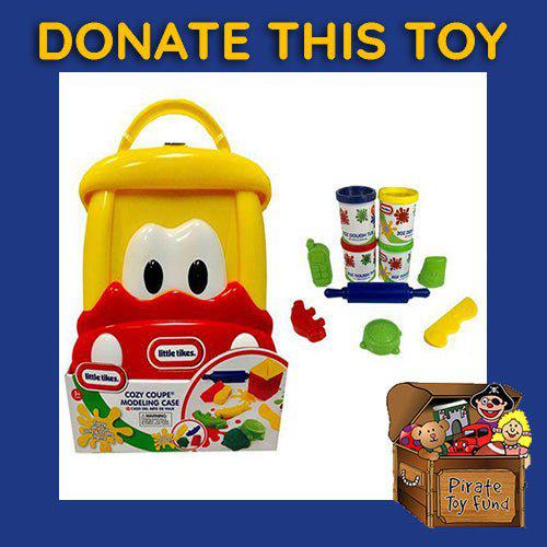 DONATE THIS TOY - Pirate Toy Fund - Little Tikes Cozy Coupe Modeling Case - by Little Tikes | Buy at ToyShnip