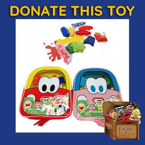 DONATE THIS TOY - Pirate Toy Fund - Little Tikes Dough Activity Backpack - by Little Tikes | Buy at ToyShnip