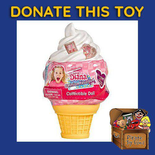DONATE THIS TOY - Pirate Toy Fund - Love Diana Fashion Fab 3.5 Inch Doll Mystery Pack - by Far Out Toys | Buy at ToyShnip