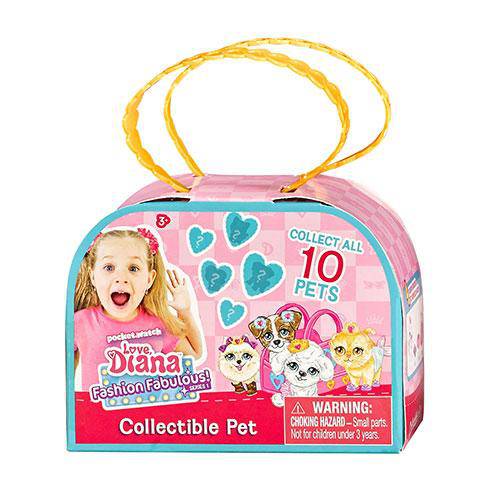 DONATE THIS TOY - Pirate Toy Fund - Love Diana Fashion Fab 3.5 Inch Pet Mystery Pack (random pet, random color pack) - by Far Out Toys | Buy at ToyShnip