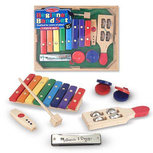 DONATE THIS TOY - Pirate Toy Fund - Melissa & Doug- Beginner Band Set Toy Musical Instruments - by Melissa and Doug | Buy at ToyShnip