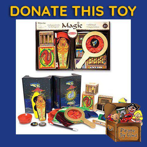 DONATE THIS TOY - Pirate Toy Fund - Melissa & Doug -Deluxe Magic Set - by Melissa and Doug | Buy at ToyShnip