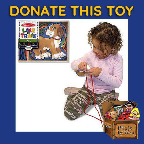 DONATE THIS TOY - Pirate Toy Fund - Melissa & Doug - Lace and Trace Pets - by Melissa and Doug | Buy at ToyShnip
