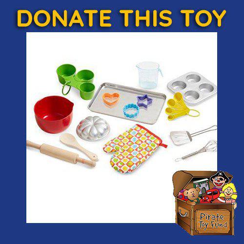 DONATE THIS TOY - Pirate Toy Fund - Melissa & Doug- Let's Play House Baking Playset - by Melissa and Doug | Buy at ToyShnip