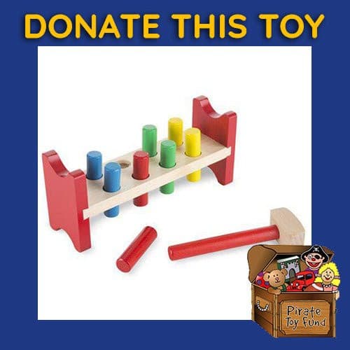 DONATE THIS TOY - Pirate Toy Fund - Melissa & Doug - Pound-a-Peg Playset - by Melissa and Doug | Buy at ToyShnip