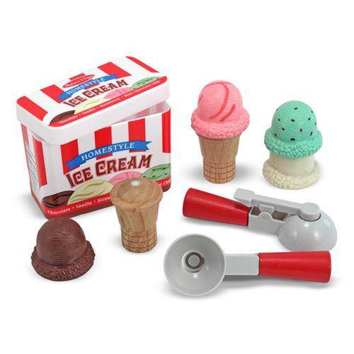 DONATE THIS TOY - Pirate Toy Fund - Melissa & Doug - Scoop and Stack Ice Cream Cone Playset - by Melissa and Doug | Buy at ToyShnip