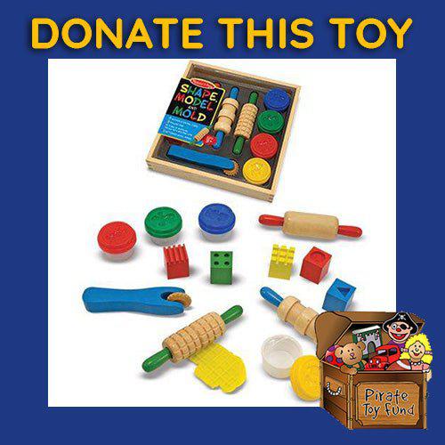 DONATE THIS TOY - Pirate Toy Fund - Melissa & Doug - Shape, Model And Mold Clay Set - by Melissa and Doug | Buy at ToyShnip