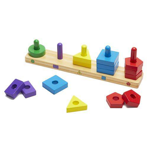 DONATE THIS TOY - Pirate Toy Fund - Melissa & Doug - Stack & Sort Board - by Melissa and Doug | Buy at ToyShnip