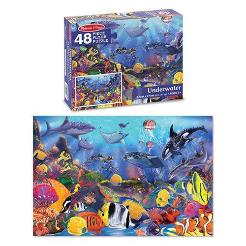 DONATE THIS TOY - Pirate Toy Fund - Melissa & Doug- Underwater Floor Puzzle - by Melissa and Doug | Buy at ToyShnip