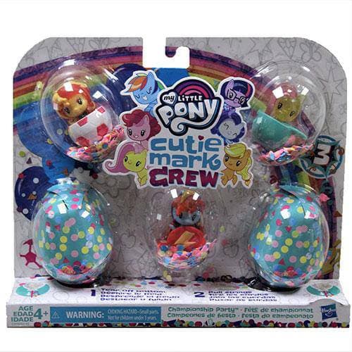 DONATE THIS TOY - Pirate Toy Fund - My Little Pony Cutie Mark Crew Series 5-Pack - Championship Party - by Hasbro | Buy at ToyShnip