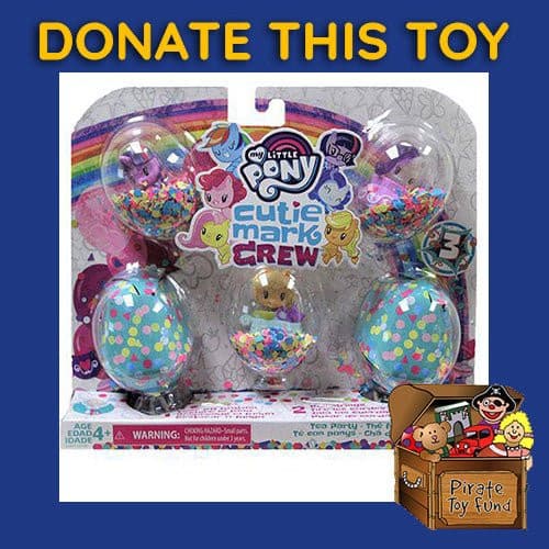 DONATE THIS TOY - Pirate Toy Fund - My Little Pony Cutie Mark Crew Series 5-Pack - Tea Party - by Hasbro | Buy at ToyShnip