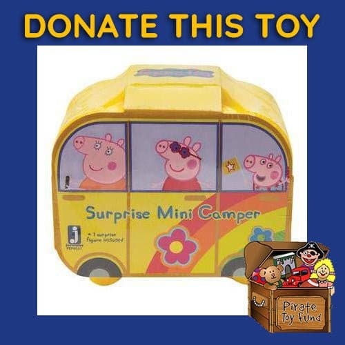 DONATE THIS TOY - Pirate Toy Fund - Peppa Pig Blind Pack - Surprise Mini Camper (Random Color) - by Jazwares | Buy at ToyShnip