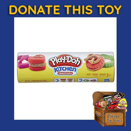 DONATE THIS TOY - Pirate Toy Fund - Play-Doh Cookie Canister - Chocolate Chip - by Hasbro | Buy at ToyShnip