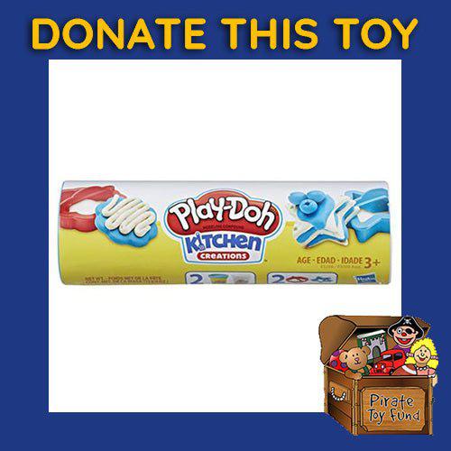 DONATE THIS TOY - Pirate Toy Fund - Play-Doh Cookie Canister - Sugar Cookie - by Hasbro | Buy at ToyShnip