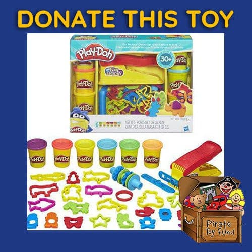 DONATE THIS TOY - Pirate Toy Fund - Play-Doh Fun Factory Deluxe Set - by Hasbro | Buy at ToyShnip