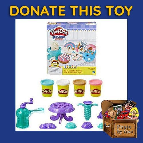 DONATE THIS TOY - Pirate Toy Fund - Play-Doh Kitchen Creations Delightful Donuts Set - by Hasbro | Buy at ToyShnip