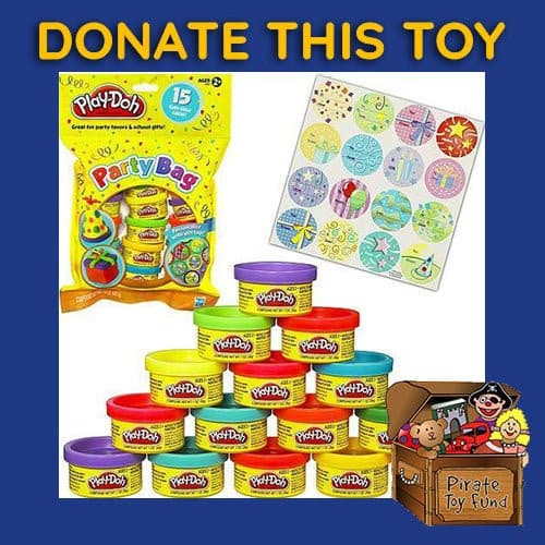 DONATE THIS TOY - Pirate Toy Fund - Play-Doh Party Bag - by Hasbro | Buy at ToyShnip