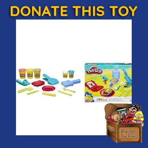 DONATE THIS TOY - Pirate Toy Fund - Play-Doh Tools and Playset Pack - Breakfast Time Set - by Hasbro | Buy at ToyShnip