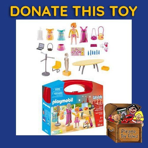 DONATE THIS TOY - Pirate Toy Fund - Playmobil 5652 Fashion Boutique Carry Case - by Playmobil | Buy at ToyShnip