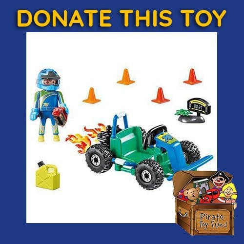 DONATE THIS TOY - Pirate Toy Fund - Playmobil 70292 Go-Kart Racer Gift Set - by Playmobil | Buy at ToyShnip
