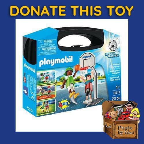 DONATE THIS TOY - Pirate Toy Fund - Playmobil 70313 Carry Case Multisport Carry Case - by Playmobil | Buy at ToyShnip