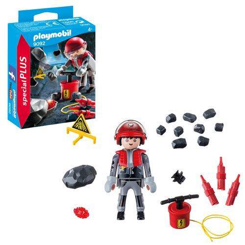 DONATE THIS TOY - Pirate Toy Fund - Playmobil 9092 Special Plus Rock Blaster with Rubble - by Playmobil | Buy at ToyShnip