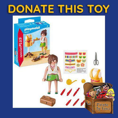 DONATE THIS TOY - Pirate Toy Fund - Playmobil Special Plus 9437 Fashion Designer - by Playmobil | Buy at ToyShnip