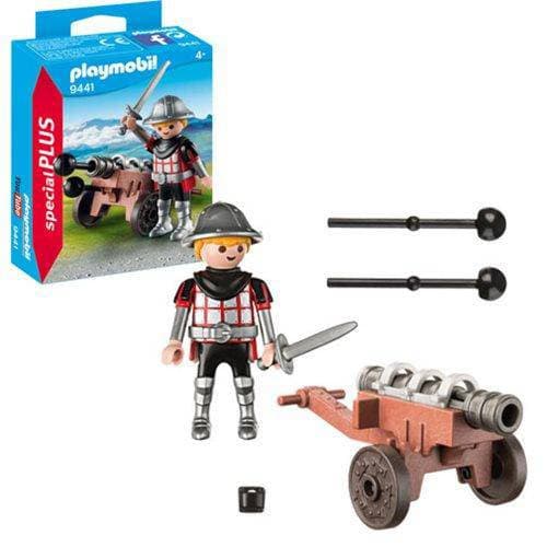 DONATE THIS TOY - Pirate Toy Fund - Playmobil Special Plus 9441 Knight With Cannon - by Playmobil | Buy at ToyShnip